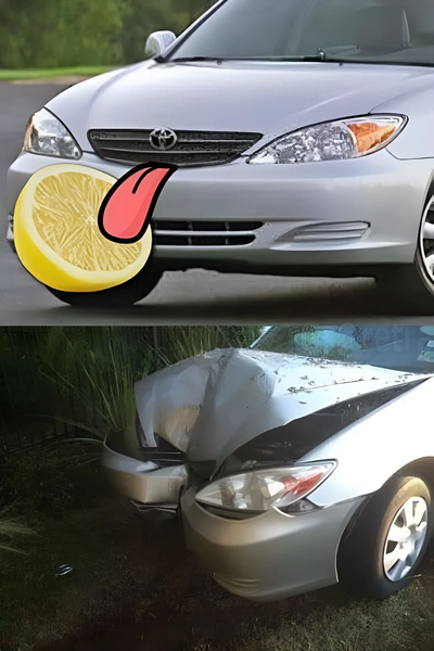*Автомобиль и очень кислый лимончик*