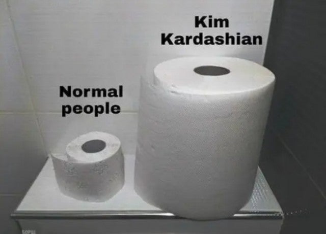 Kim Kardashian & Normal people