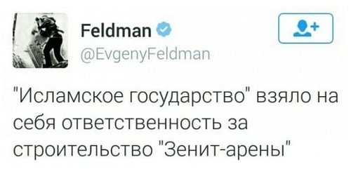 «Исламское государство» взяло на себя ответственность за строительство «Зенит-арены».