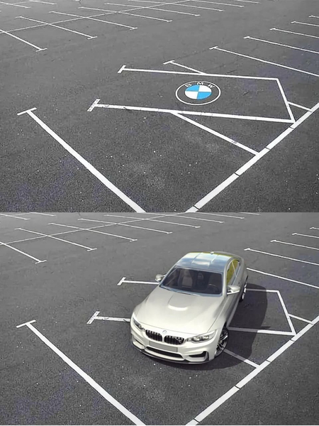 *Когда паркуется водитель BMW*