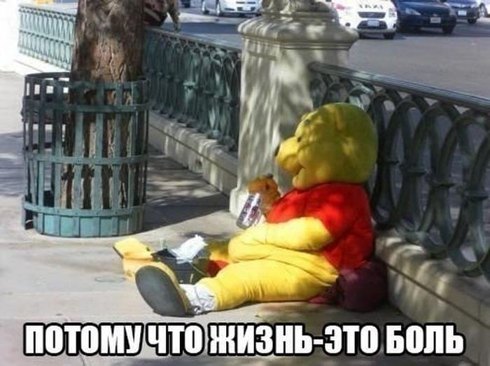 *Потому что жизнь — это боль*