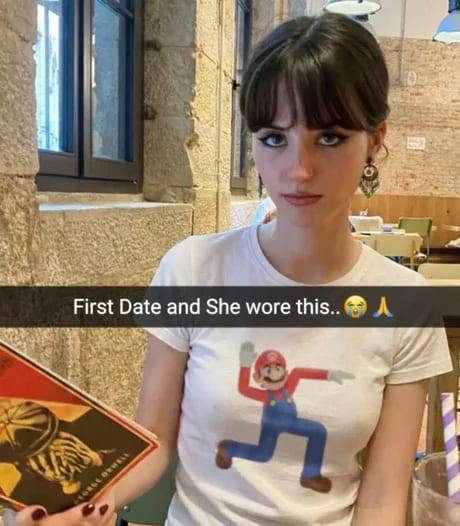 First Date and She wore this..