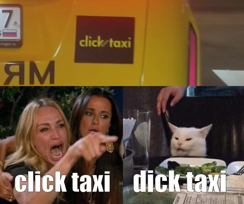 *Click (dick) TAXI*