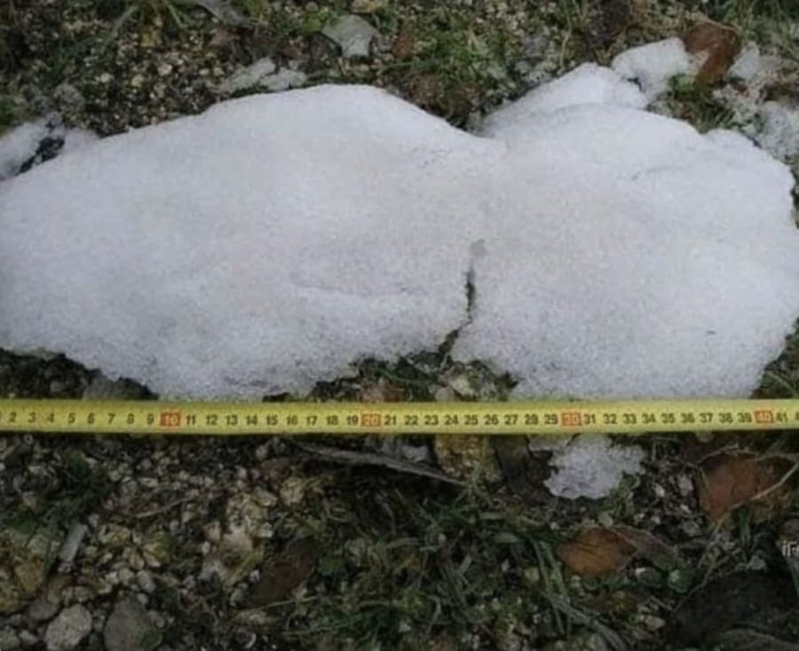 *На Кубани выпало 40 сантиметров снега*