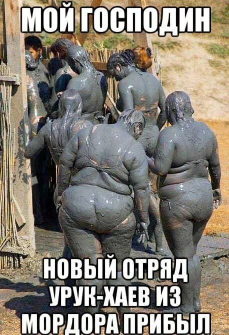 Мой господин!
Новый отряд урук-хаев из Мордора прибыл!