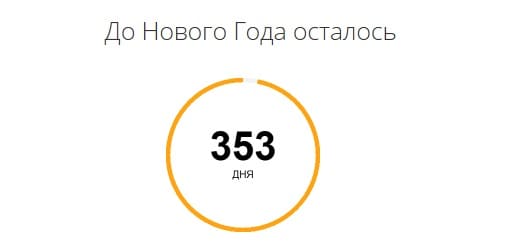 Понеслась!
До Нового Года осталось 353 дня.