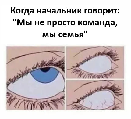 Когда начальник говорит: «Мы не просто команда, мы семья!»