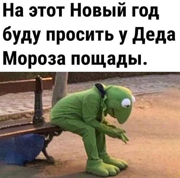 На этот Новый год буду просить у Деда Мороза пощады.