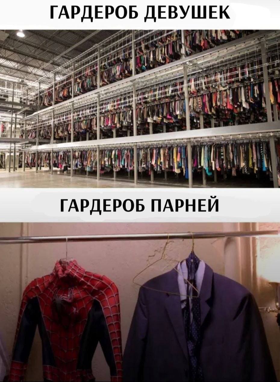 *ГАРДЕРОБ ДЕВУШЕК*
*ГАРДЕРОБ ПАРНЕЙ*