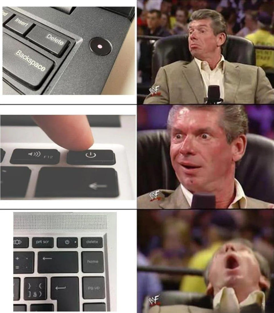 *Кнопка включения и выключения ноутбука*