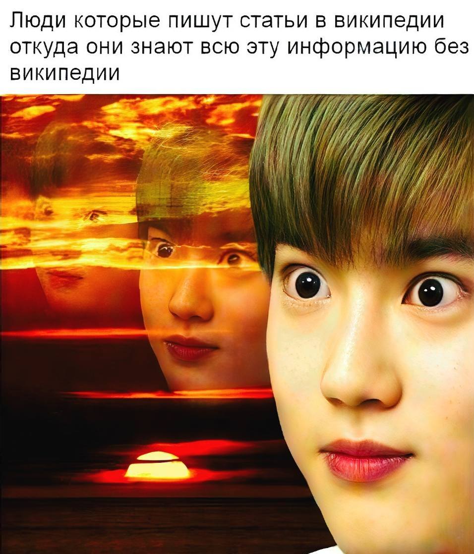 Люди, которые пишут статьи в википедии, откуда они знают всю эту информацию без википедии?