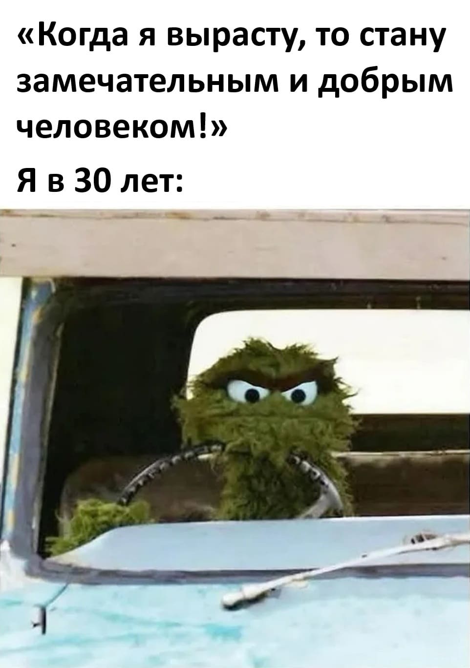 «Когда я вырасту, то стану замечательным и добрым человеком!»
Я в 30 лет: