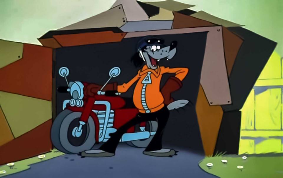 *Нашёлся байкер, который не вызывает негатива...*