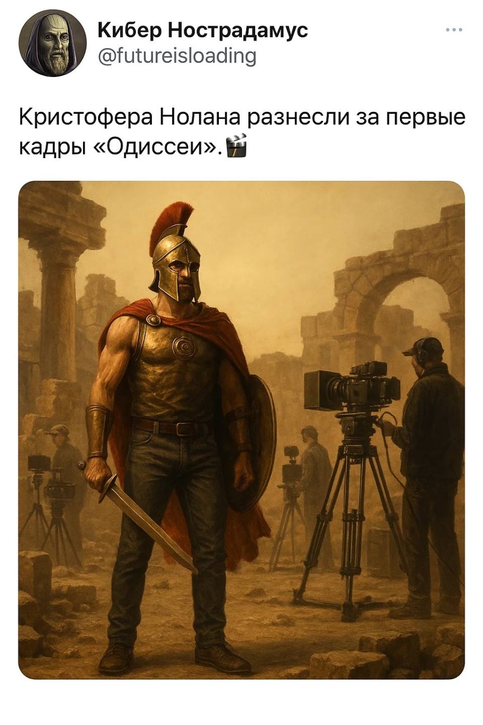 Кристофера Нолана разнесли за первые кадры «Одиссеи».