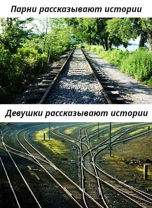 *Парни рассказывают истории*
*Девушки рассказывают истории*