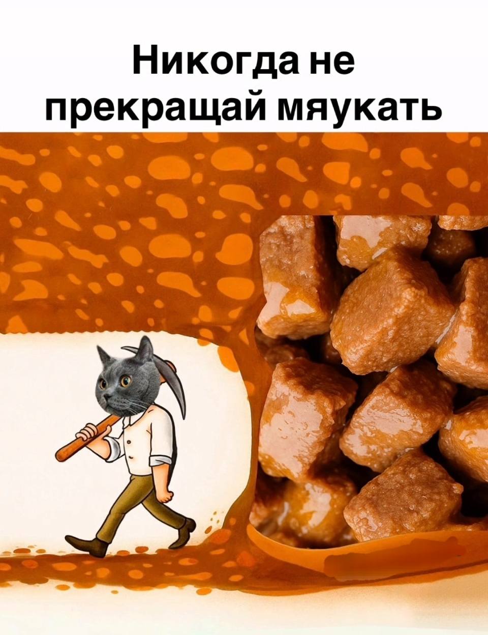 *Никогда не прекращай мяукать*