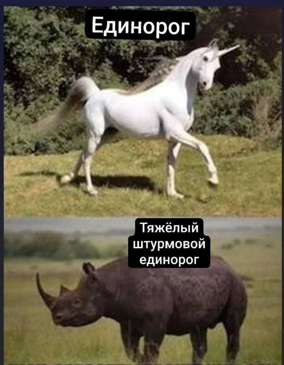*Единорог и Тяжёлый штурмовой единорог*