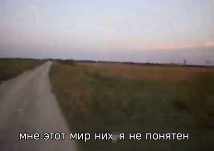 *Мне этот мир них*я непонятен*