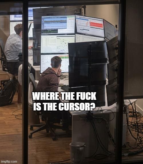 *Где курсор, бл*?!*
