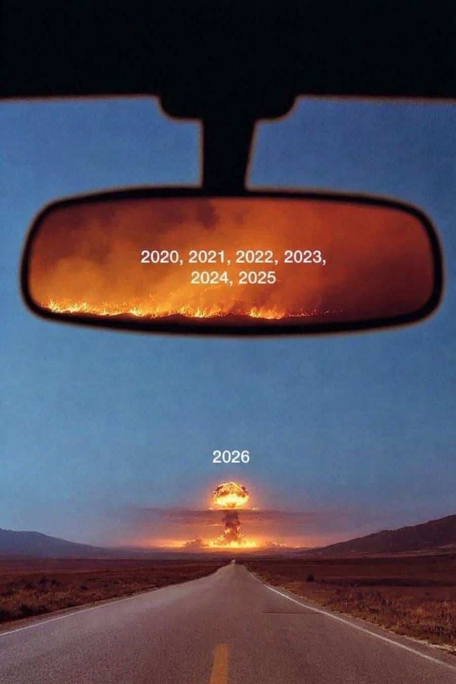 2020, 2021, 2022, 2023, 2024, 2025
2026