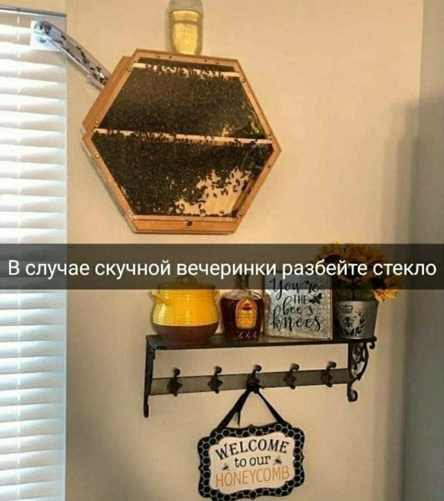 *В случае скучной вечеринки разбейте стекло*