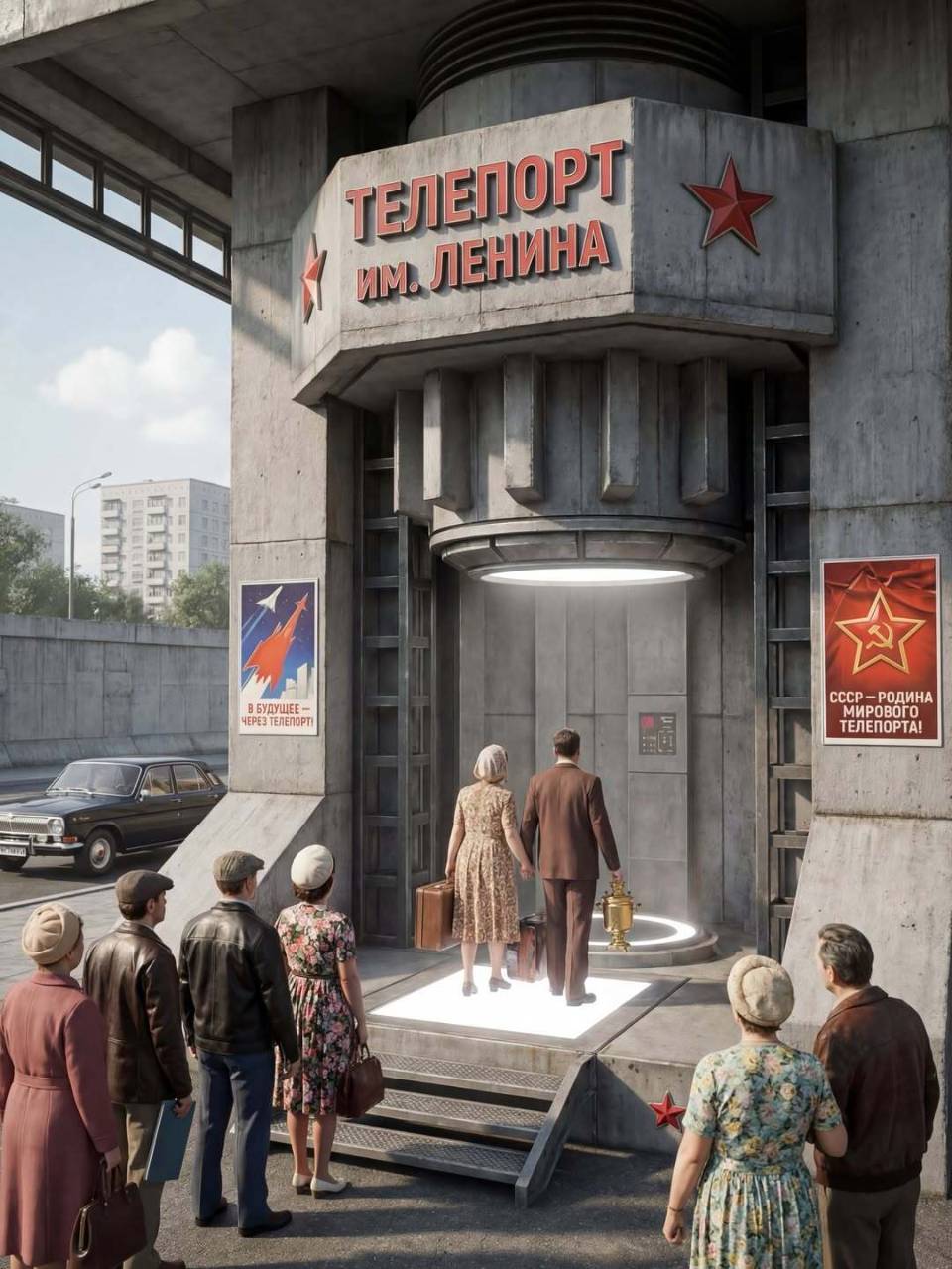 *Телепорт им. Ленина*