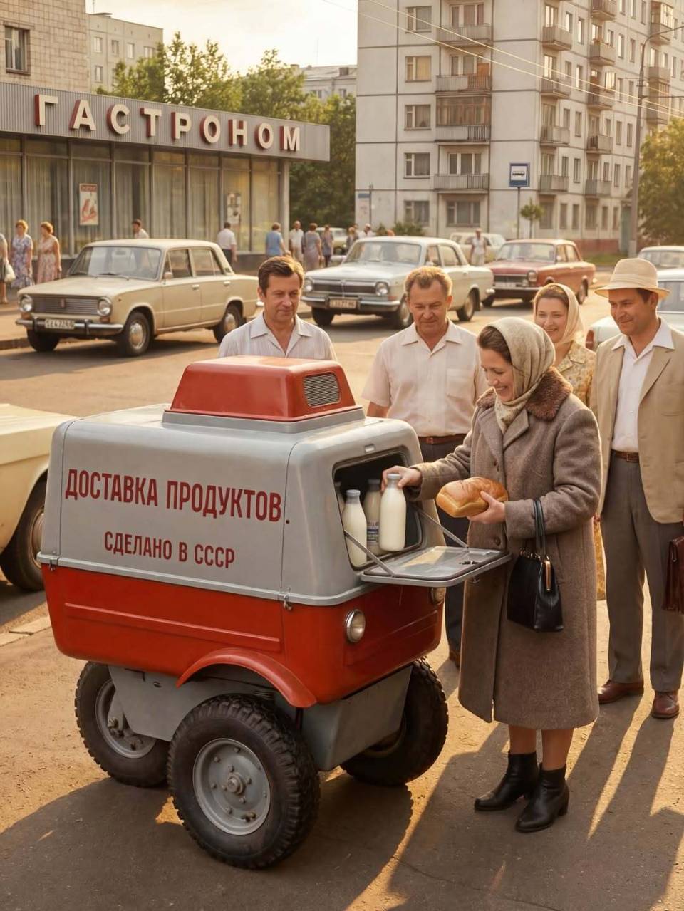 Доставка продуктов
Сделано в СССР