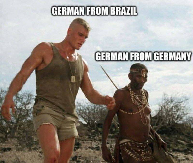 GERMAN FROM BRAZIL
GERMAN FROM GERMANY