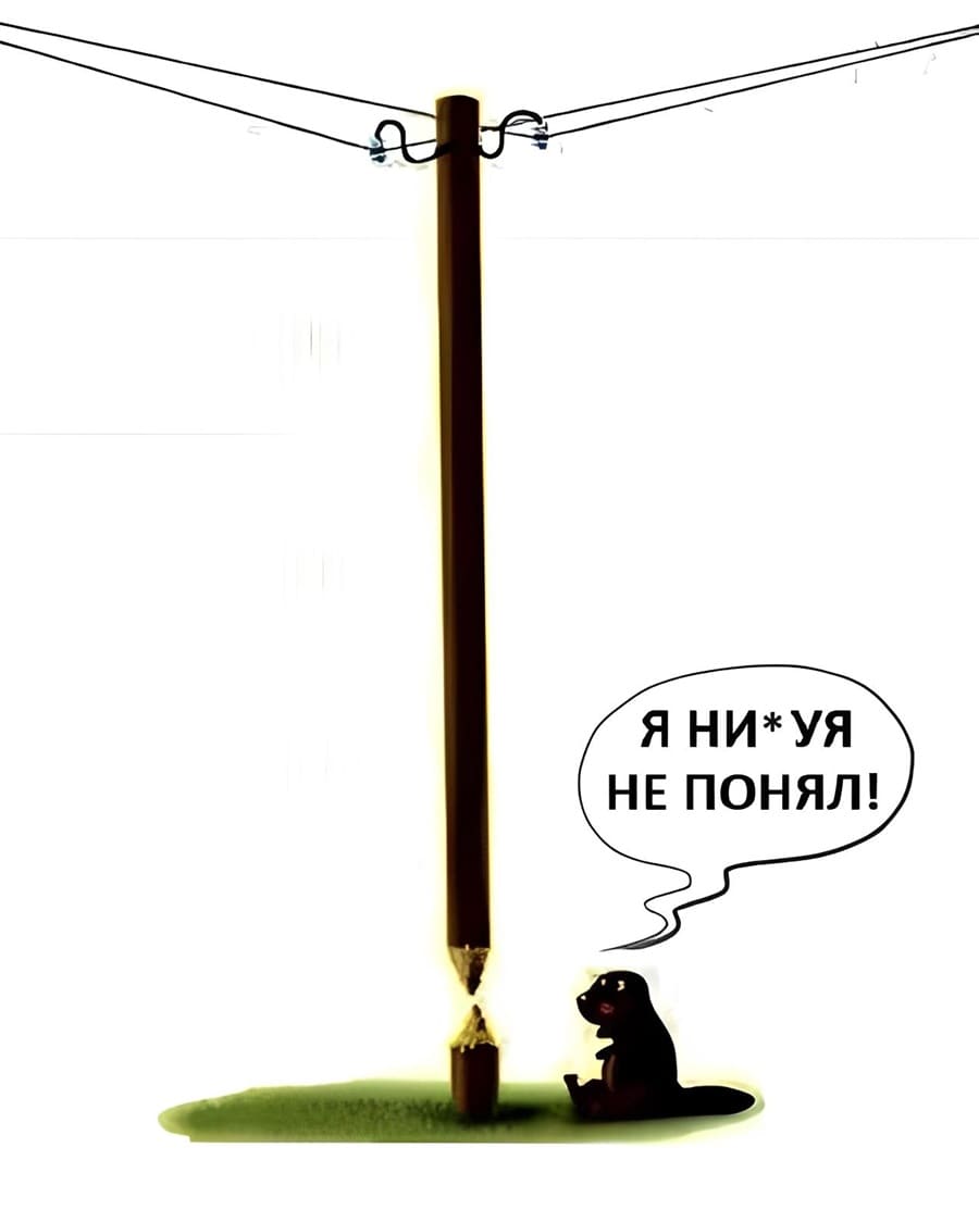 *Я ни***уя не понял!*
