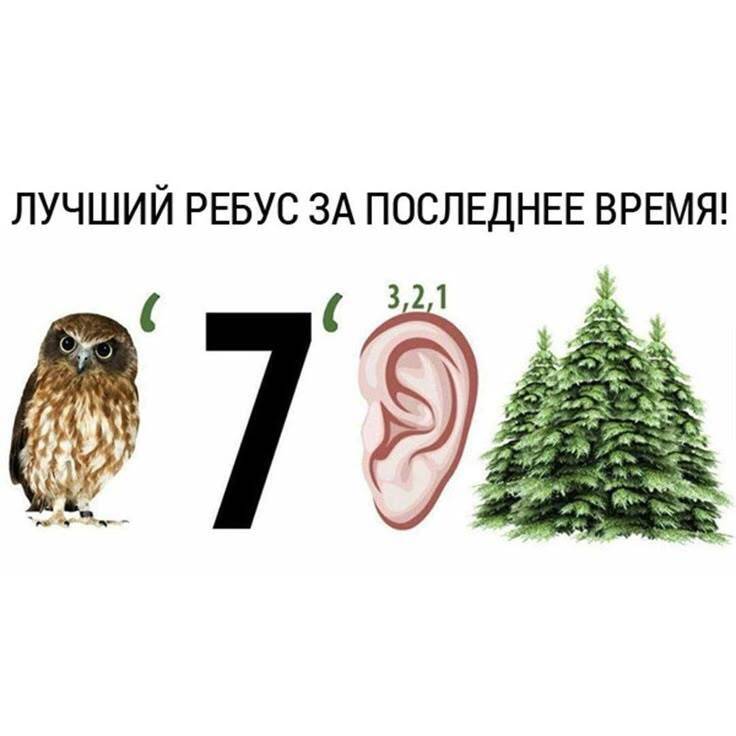 ЛУЧШИЙ РЕБУС ЗА ПОСЛЕДНЕЕ ВРЕМЯ!