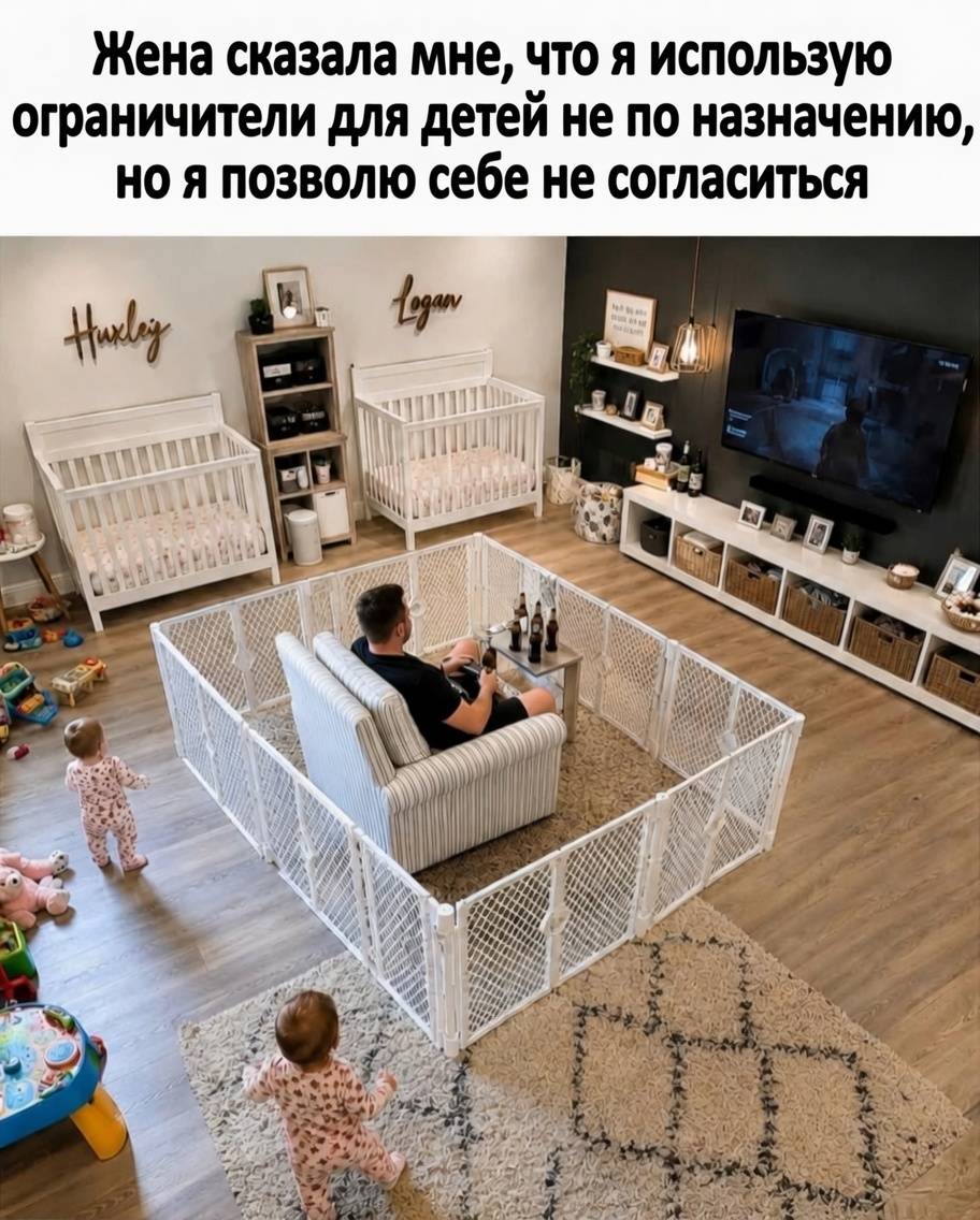 Жена сказала мне, что я использую ограничители для детей не по назначению, но я позволю себе не согласиться.