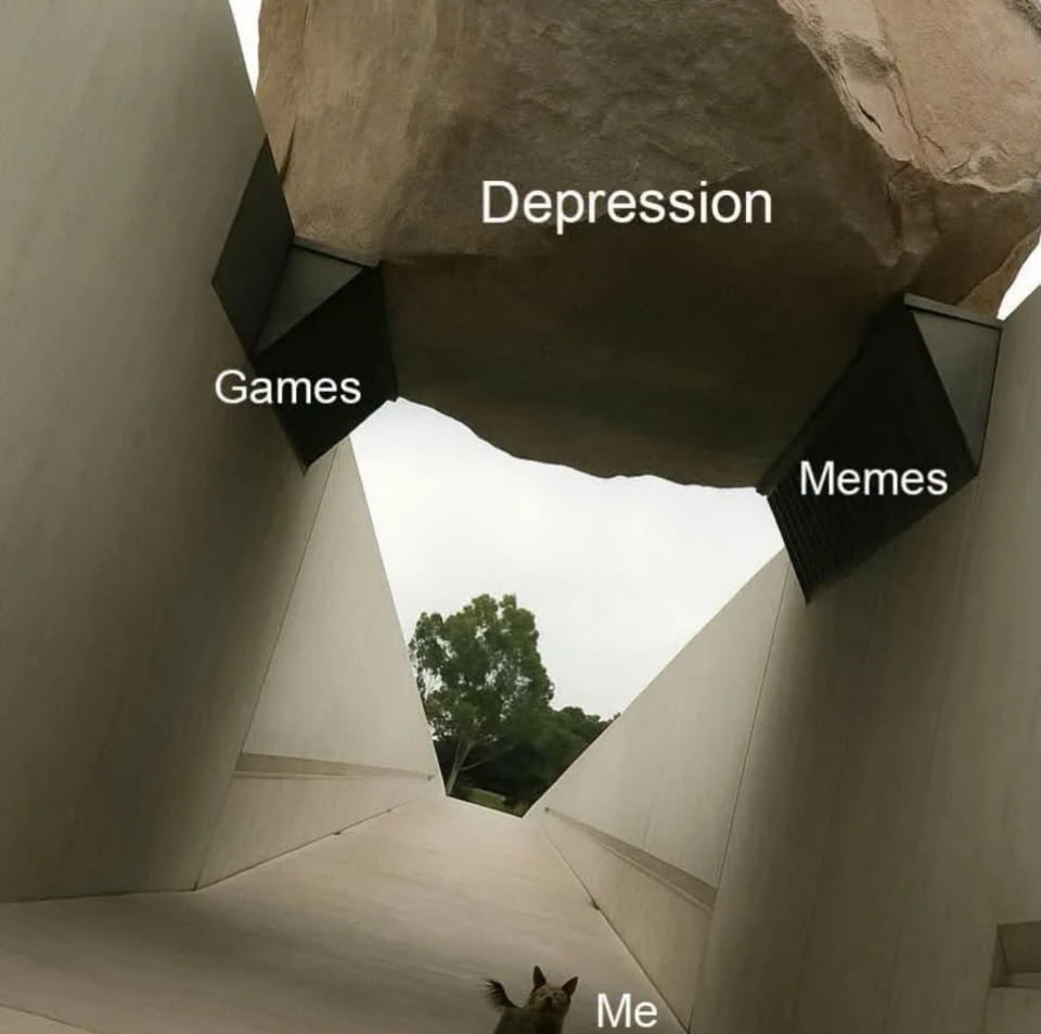 Depression Games Memes

Описание картинки:
С надписями о борьбе с депрессией.