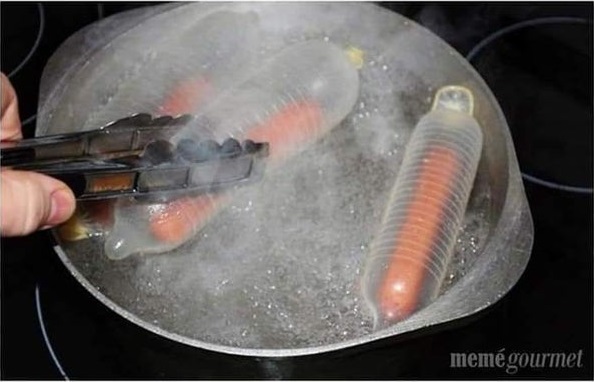 Sous-vide is a traditional French cooking method where food is placed in sealed plastic bags in a water bath for up to 6 hours. The technique is used in many high-end gourmet restaurants.